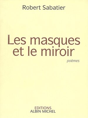 cover image of Les Masques et le miroir